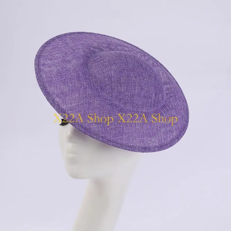 Unique Textured Fascinator Blank Hat Base for Garden Party and Photography Styling
