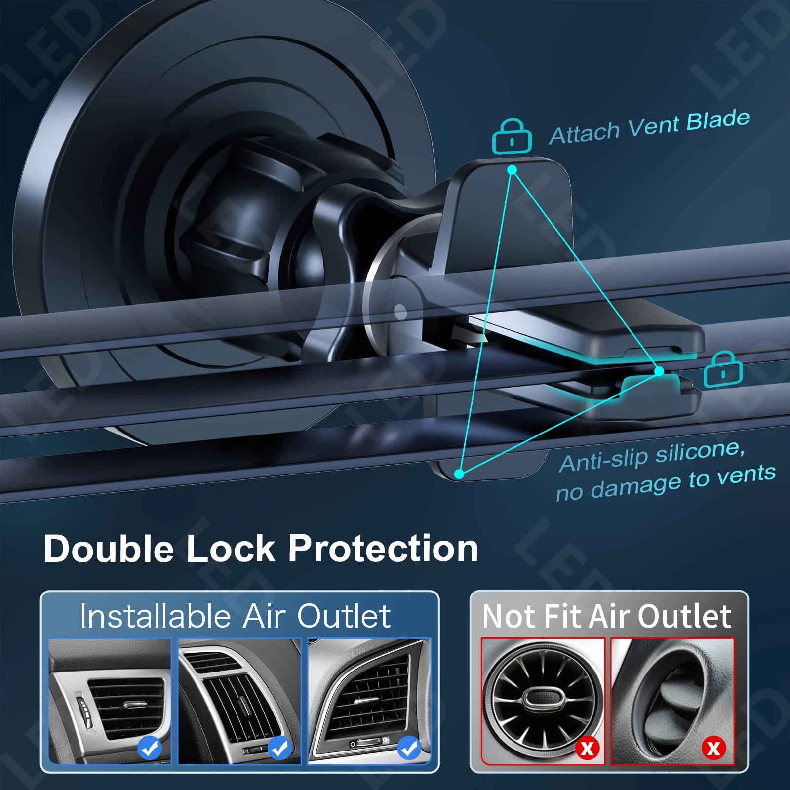 Thumbnail 4 - #18 Latest Magnetic Car Phone Holders Offers