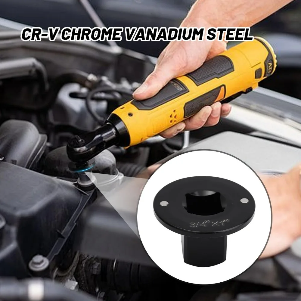 Low-Profile Socket Adapter Impact Drive Reducer Converter Metal Steel Car Repair Accessory for Ratchet Wrench Socket Power Tool