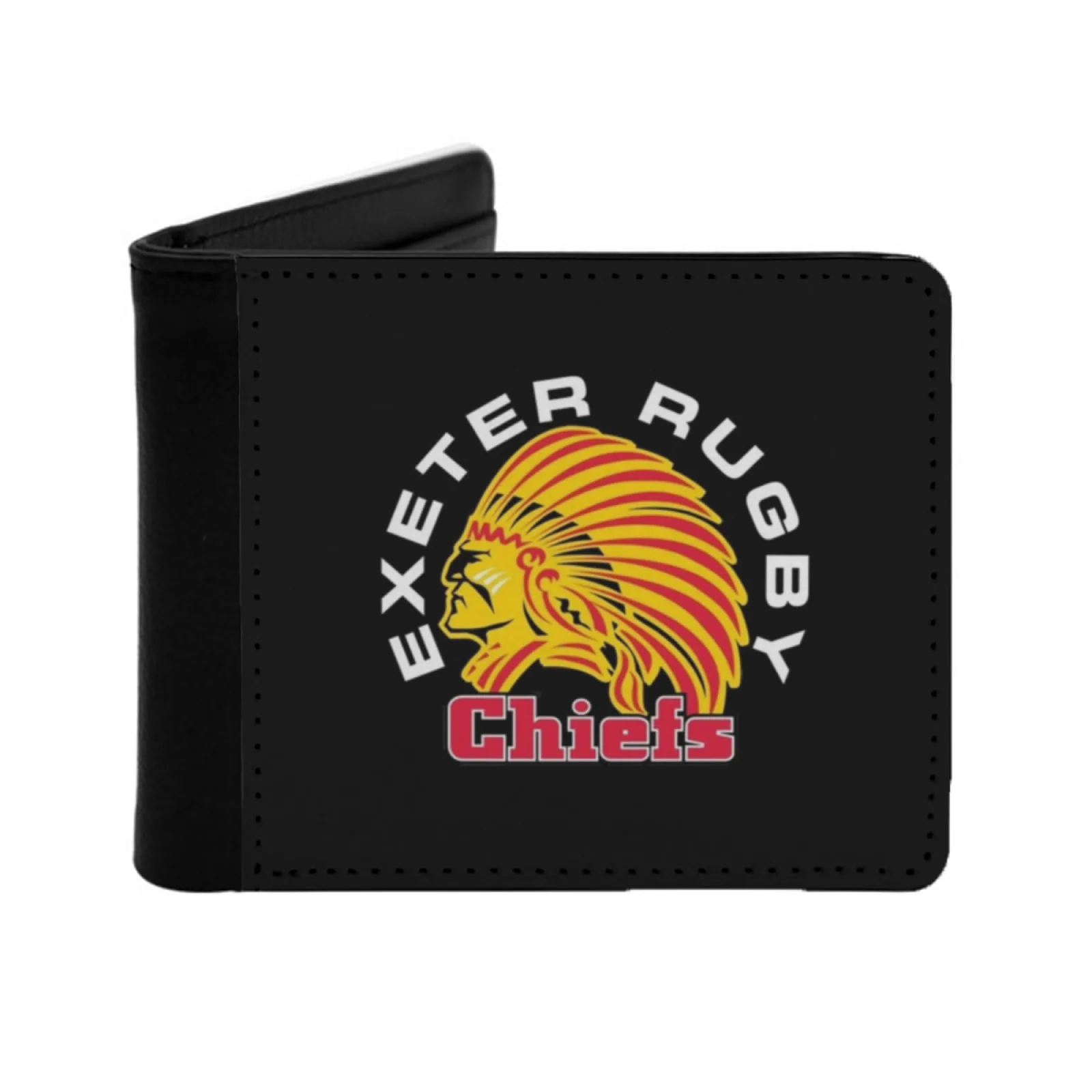 Exeter Chiefs Short Men's Wallet Multifunction Purse Male Pu Leather Wallet College University Sport Favorite Student League