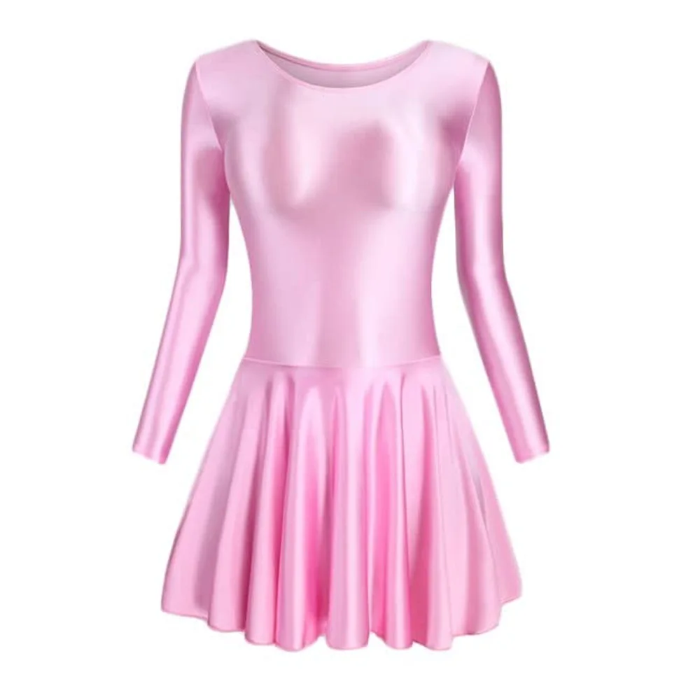 XCKNY satin Glossy dress elastic glossy Smooth Tight Tank Top Long Skirt Tight Dress Beach Cover Up Summer Dress