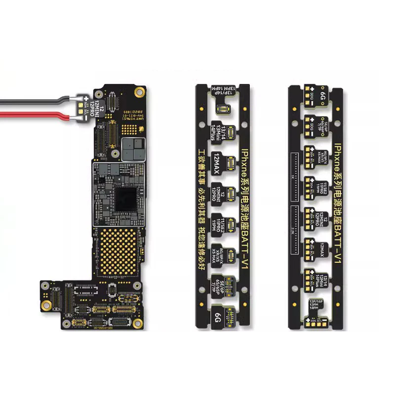 Battery Connect Buckle iPhone Power Boot Cable FPC Connector Motherboard Test cable for iPhone 6 7 8 X 11 12 13 14 Series