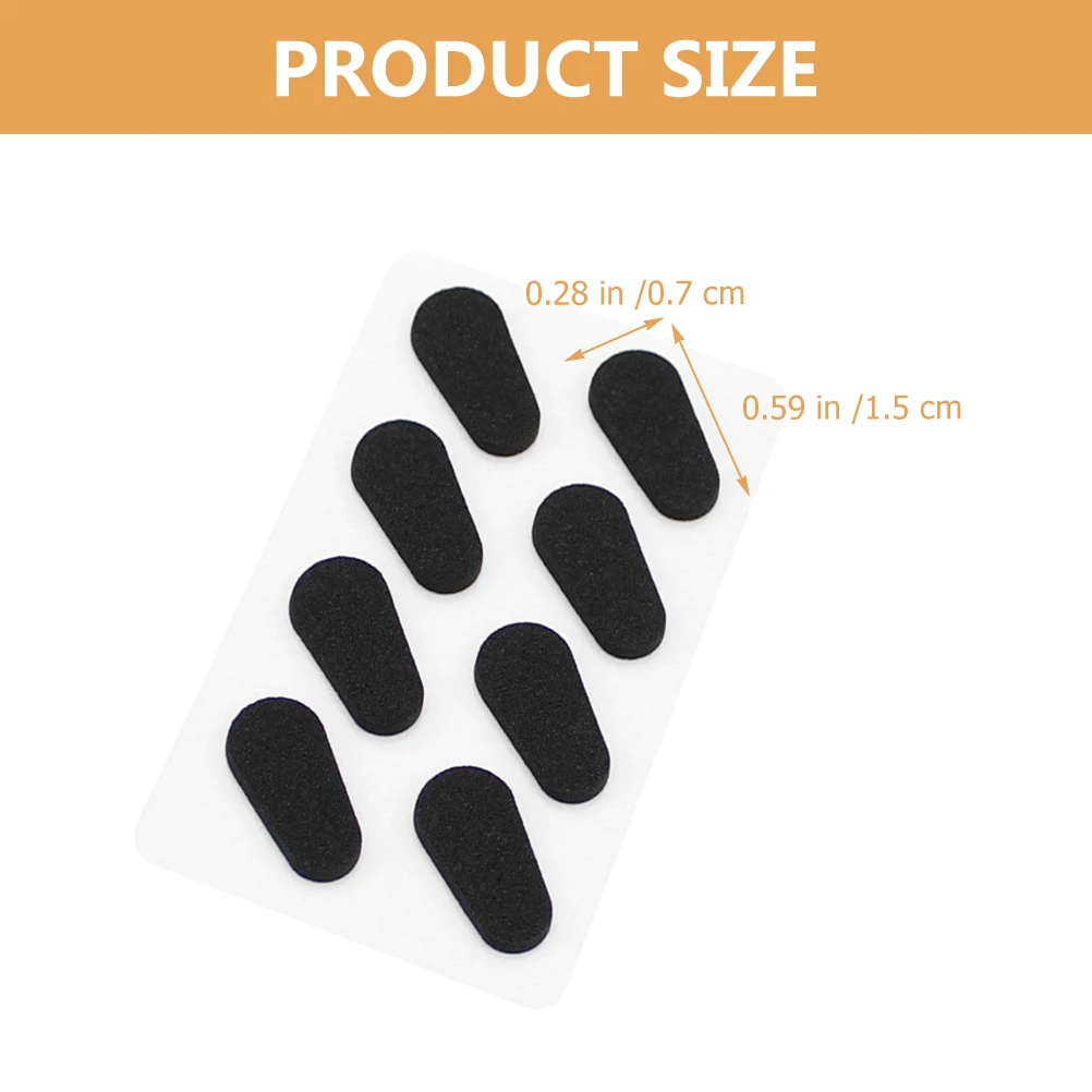 

Sponge Nose Pads Non-Slip Adhesive Skin-Friendly Glasses Accessories Eyeglass Nose Cushions Replacement Foam Pads For