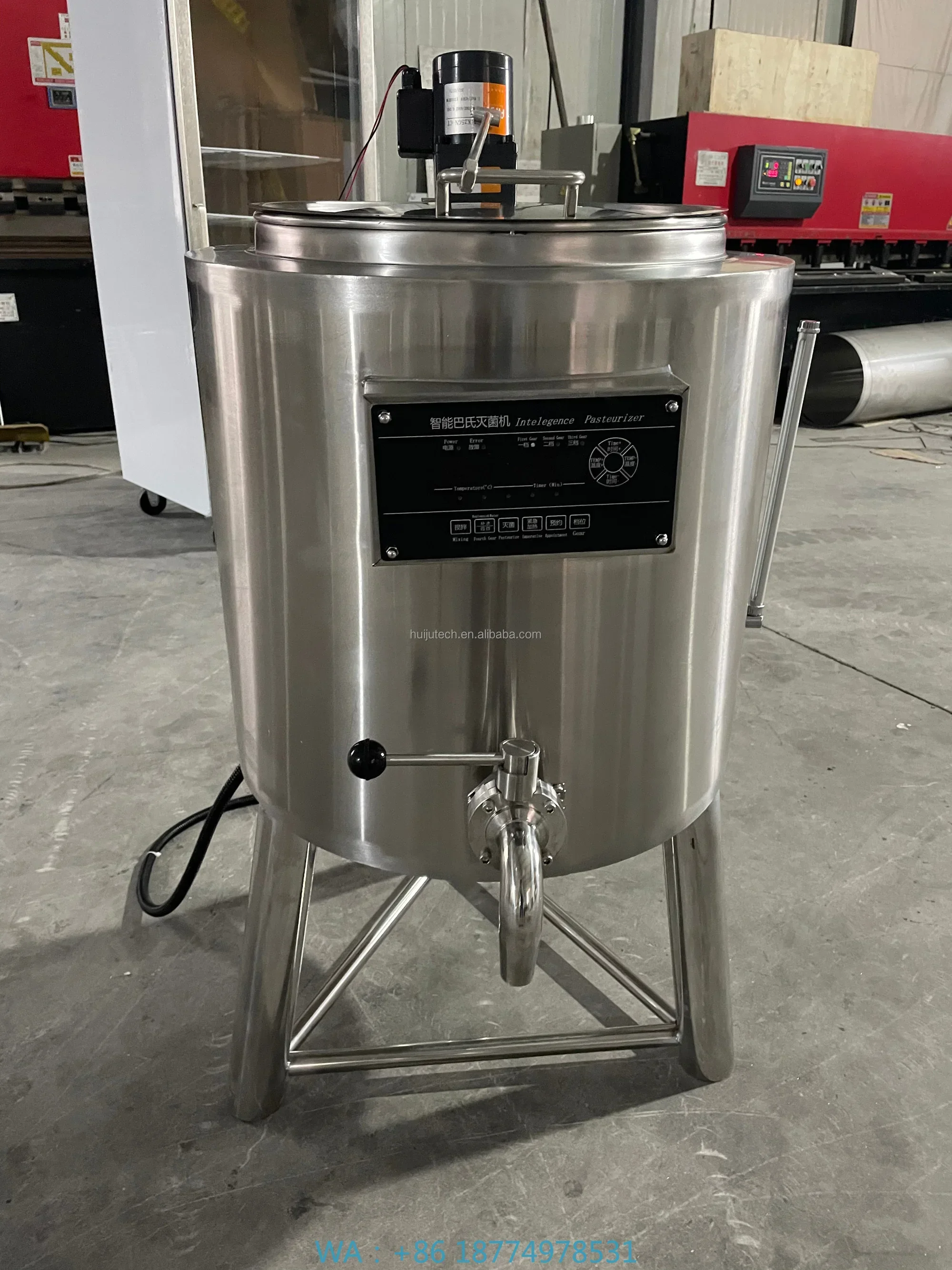 d Juice Pasteurization Machine/ Cocoa Butter PasteurizerSmallest Yogurt Fermentation Milk Pasteurizer/ Mini Flash Pasteurize