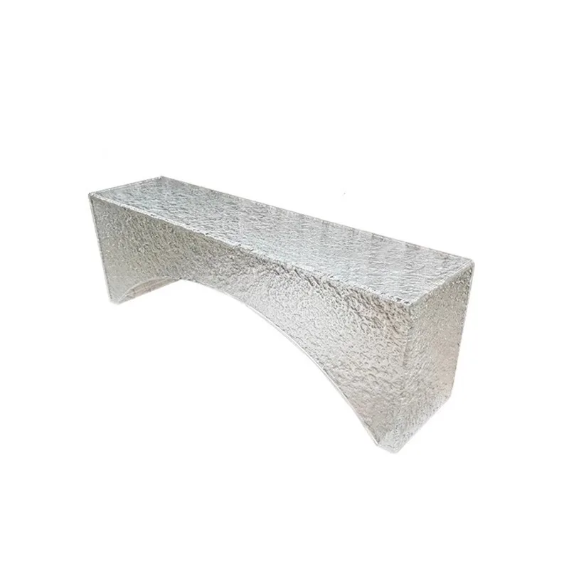 Acrylic bench, light luxury bedside stool, villa bed and breakfast c