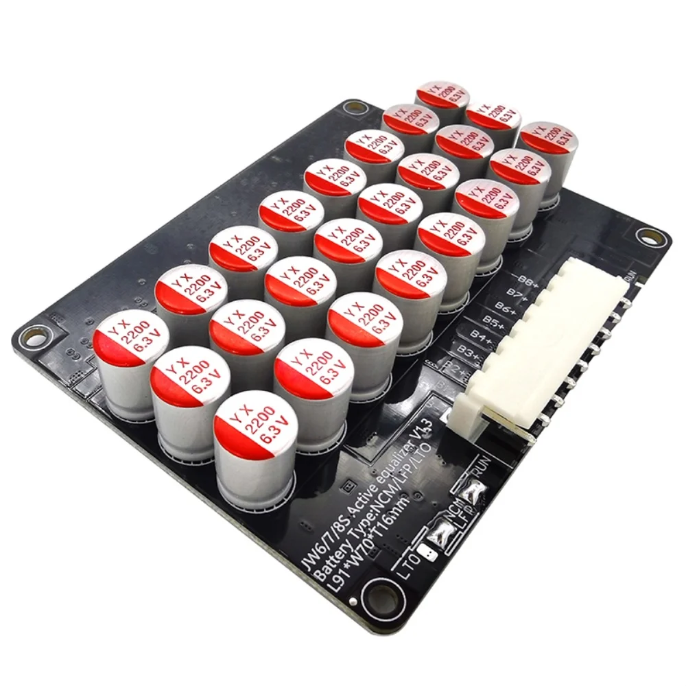 5A Actieve Equalizer Balancer 6S 7S 8S Cellen Balancer Lifepo4 Lipo LTO Batterij Energie Condensator Lithium Pack BMS