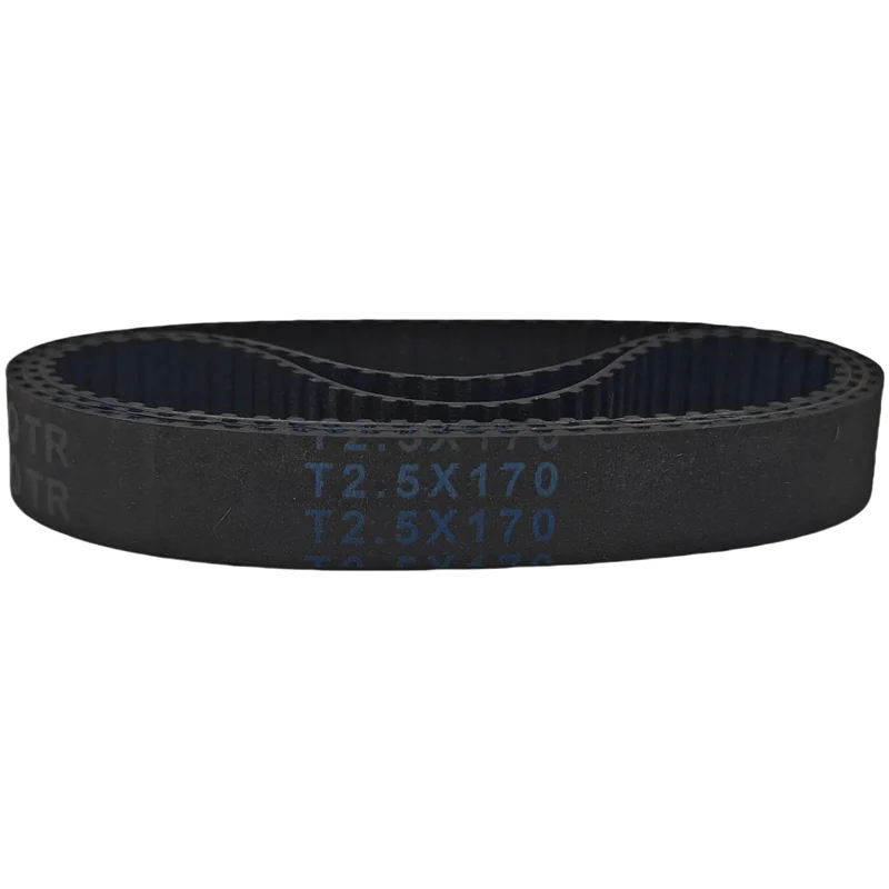 

10pcs/lot Rubber T2.5 Belt 380mm 2.5mm Pitch T2.5-380-6