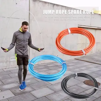 9.84ft Spare Replaceable Rope Speed Jump Skipping Training Fitness Wire Cable 1
