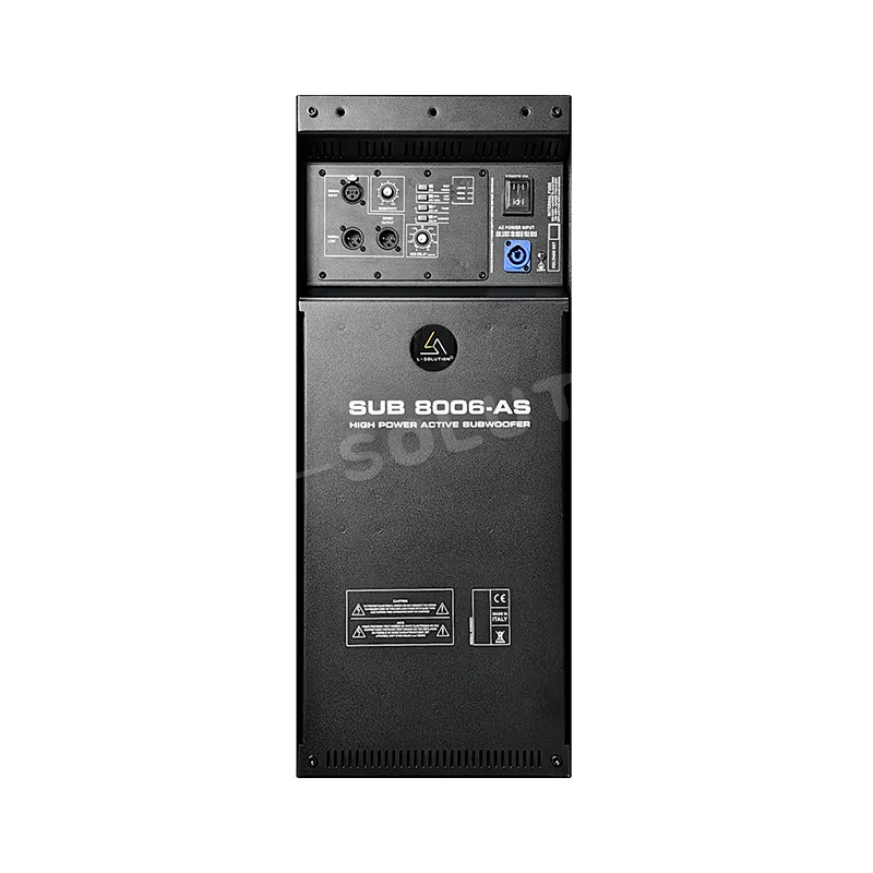 Superior Quality Live Audio Sound Amplifier System Outdoor Application 8ohm 4ohm Performance Line Array Speakers AC Power Supply