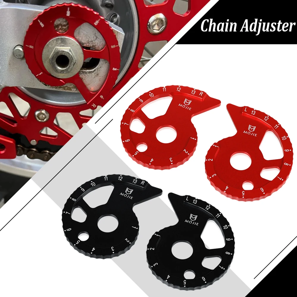 Chain Adjuster Regulator Sliders Axle Block Tensioner For HONDA CRF230 F/L/M CRF 150F/250F XR250R/L XR400R XR600R XR 200R/230R