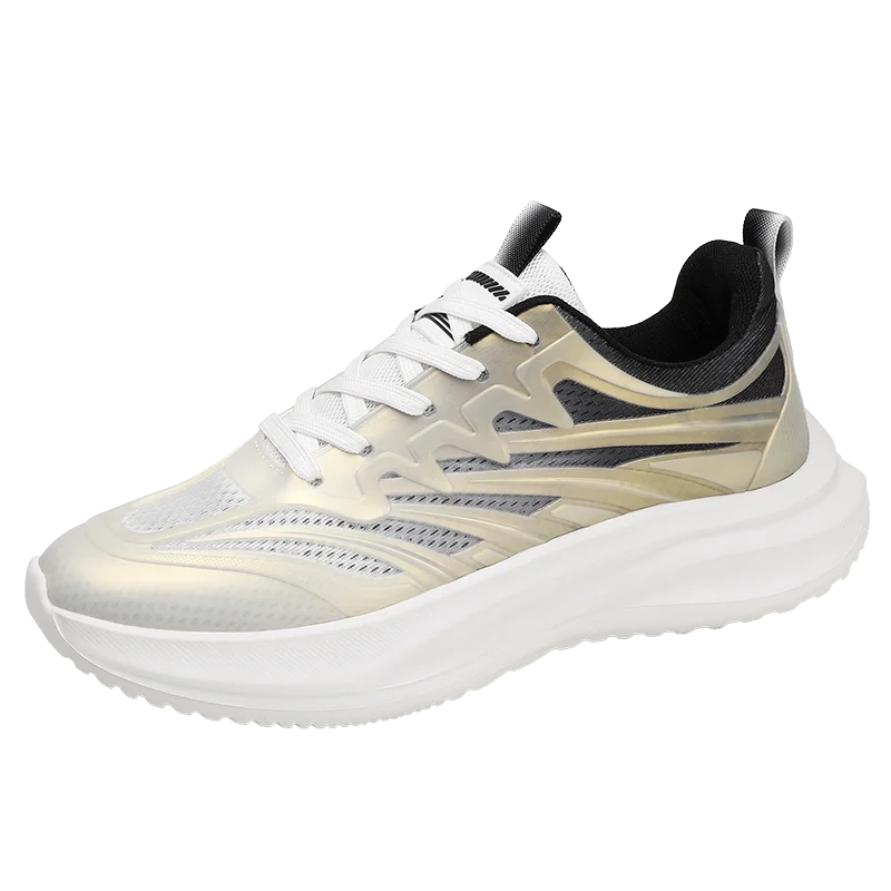 

New Spring/Summer 2025 men's large-sized 47 casual sports shoes, anti-slip height-increasing tennis and running men's shoes