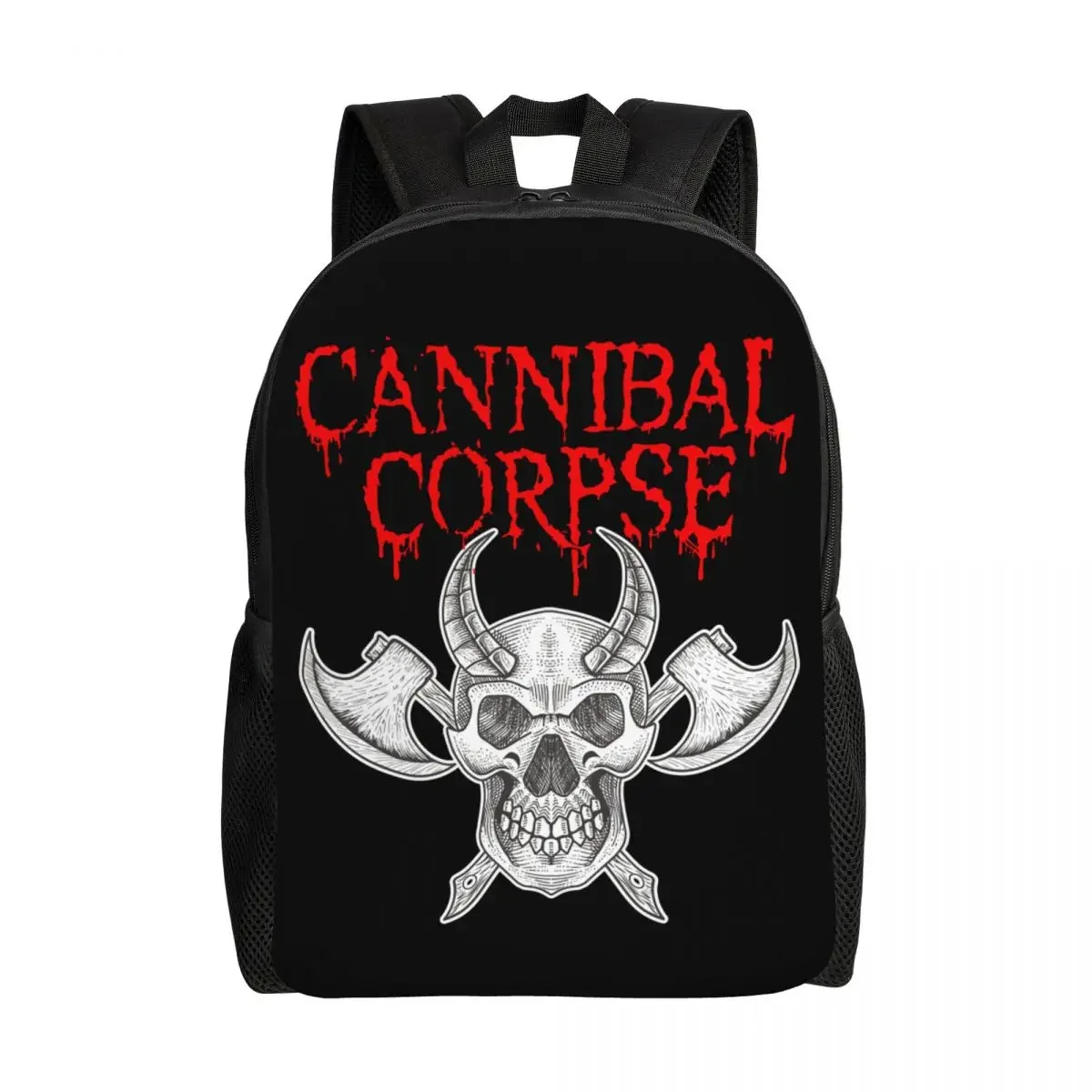 

Custom Death Metal Cannibal Corpse Travel Backpack Men Women School Laptop Bookbag College Student Daypack Bags
