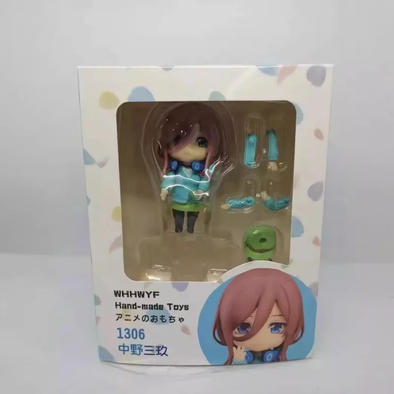 

Nakano Miku Q Version Anime Figurine Ornament Handicraft Collectible Boxed