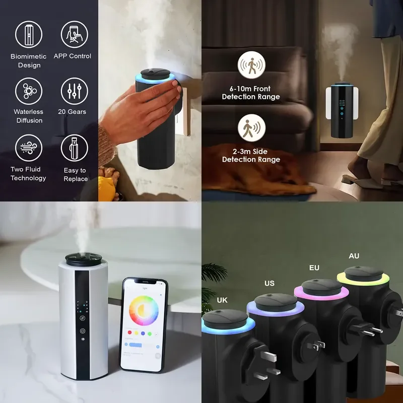 CNUS Scent Plug3 Smart Air Freshener Difusor De Aceite Electric Aroma Scent Diffuser Bluetooth