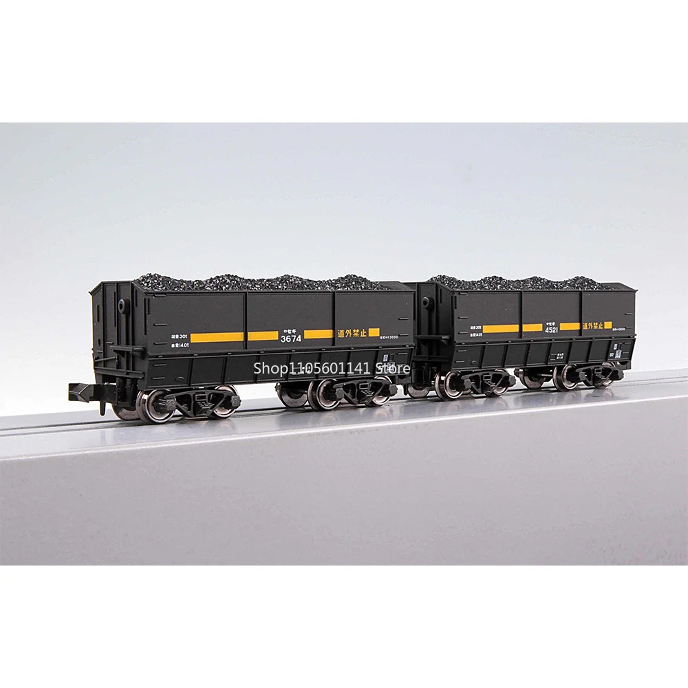 kato-n-scale-model-train-open-wagon-2-car-set-item-8028-1-3000-coal-transport-freight-open-car-set-model-toy-hobby-collection
