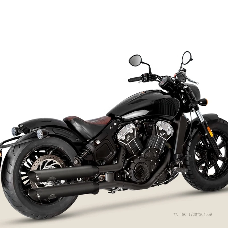 

Dr. Jekill & Mr. Hyde Electronically Adjustable Exhaust System for Indian Scout Chieftain / Pan America / R18 /Bonneville Bobber