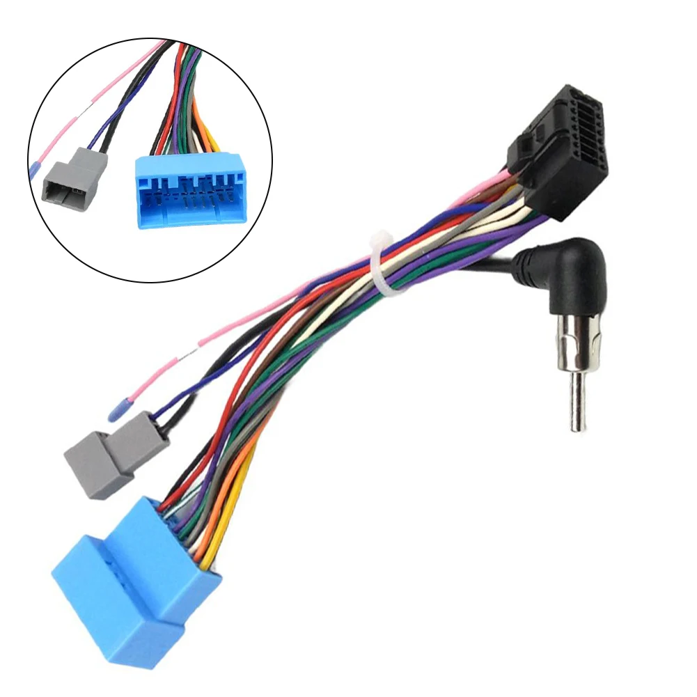 1 Pcs Car Radio  Cable 16 Pin To 20 Pin For Android Car Radio Power Wiring Harness Cable  Multimedia For Suzuki For Honda