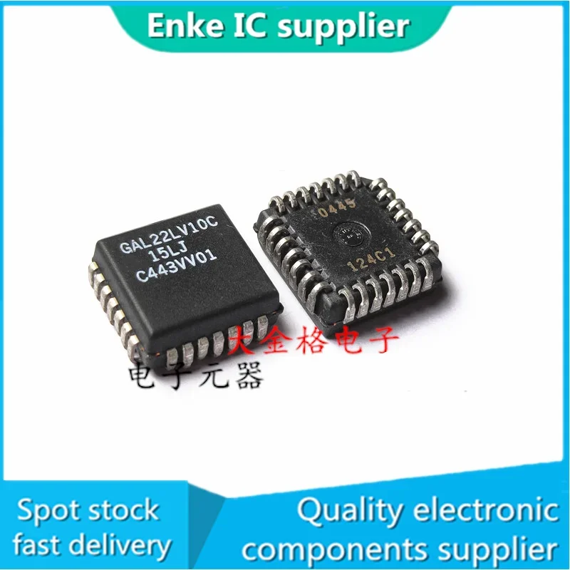 نوعية جيدة GAL22LV10C-15LJ GAL22V10C PLCC28 ln الأسهم #1