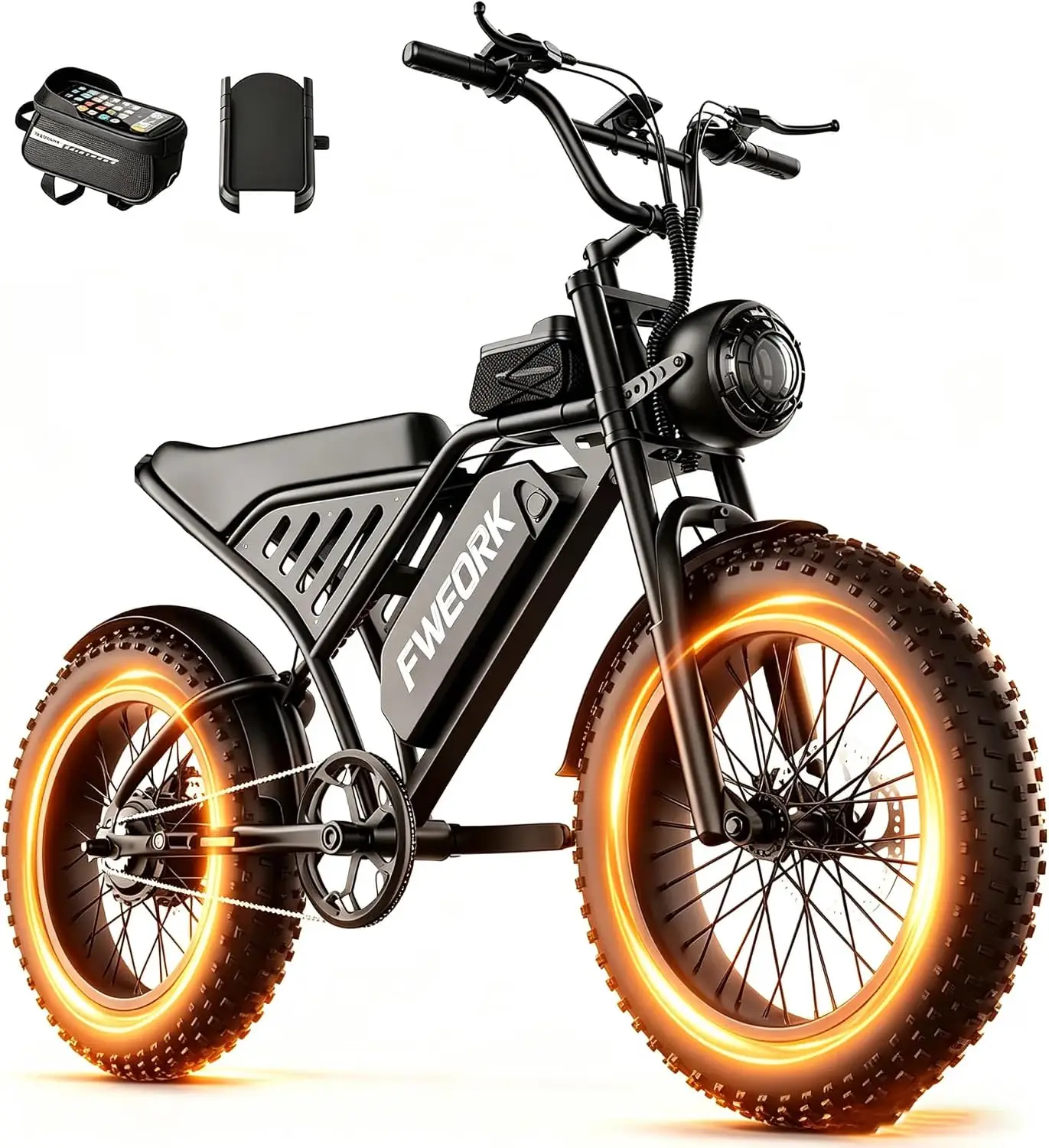 Adult Electric Bicycle 48V20Ah 2000W 28MPH 16