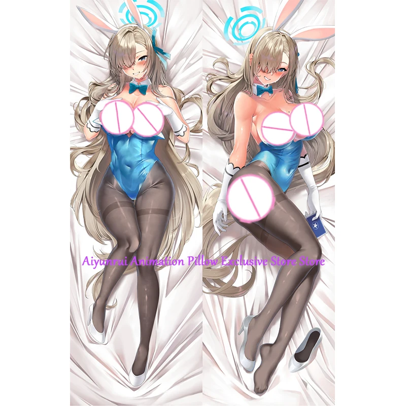 

Anime Pillow Cover Dakimakura Asuna Ichinose Double-Sided Print Life-Size Body Pillows Cover Adult Case Bedding Gifts