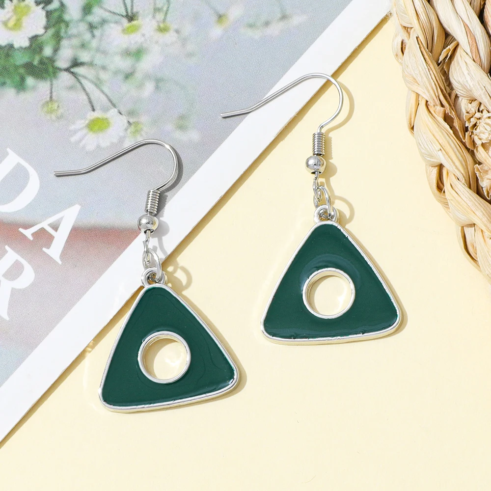 أقراط كورالاين آند ذا سيكريت باب أدر ستون التأثيرية بتلات غير منتظمة بسيطة للنساء إكسسوار مجوهرات للحفلات الفريدة