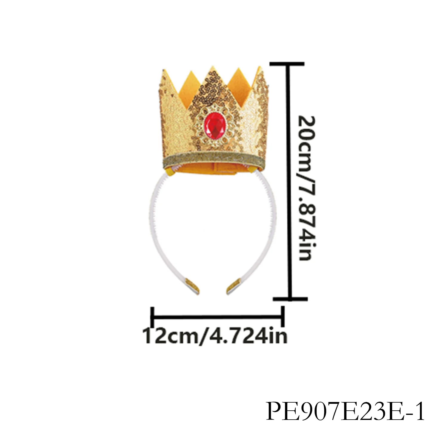 PESENAR Princess Crown Headband, Suitable for Princess Cosplay and Role-playing
