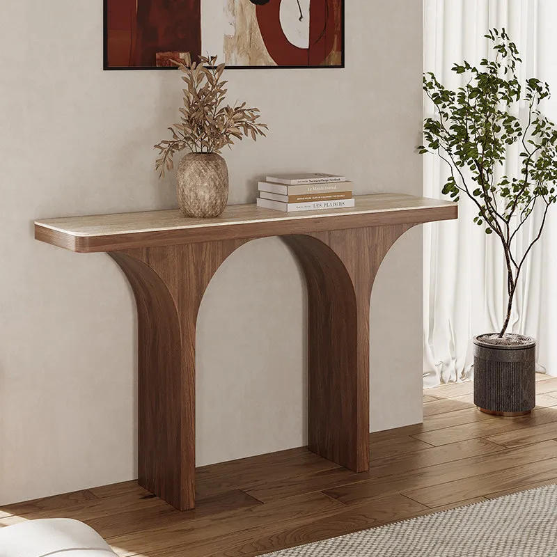 

Minimalist Aesthetic Entrance Table Corner Table Hallway Narrow Hall Luxury Nordic Recibidor Para Entrada Furniture Living Room