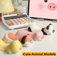 Cute Animal Wrist Mouse Pad Hand Support Pillow Arm Rest Ergonomics Memory Foam For Computer Laptop PC Desk Mouse Pad Wrist Rest