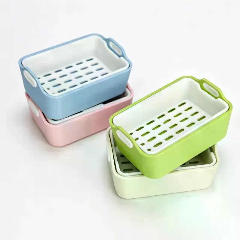 Dollhouse 1:12 Scale Mini Drain Basket Removable Tray Sink Organizer for Tiny Home Decor Miniature Scene Props
