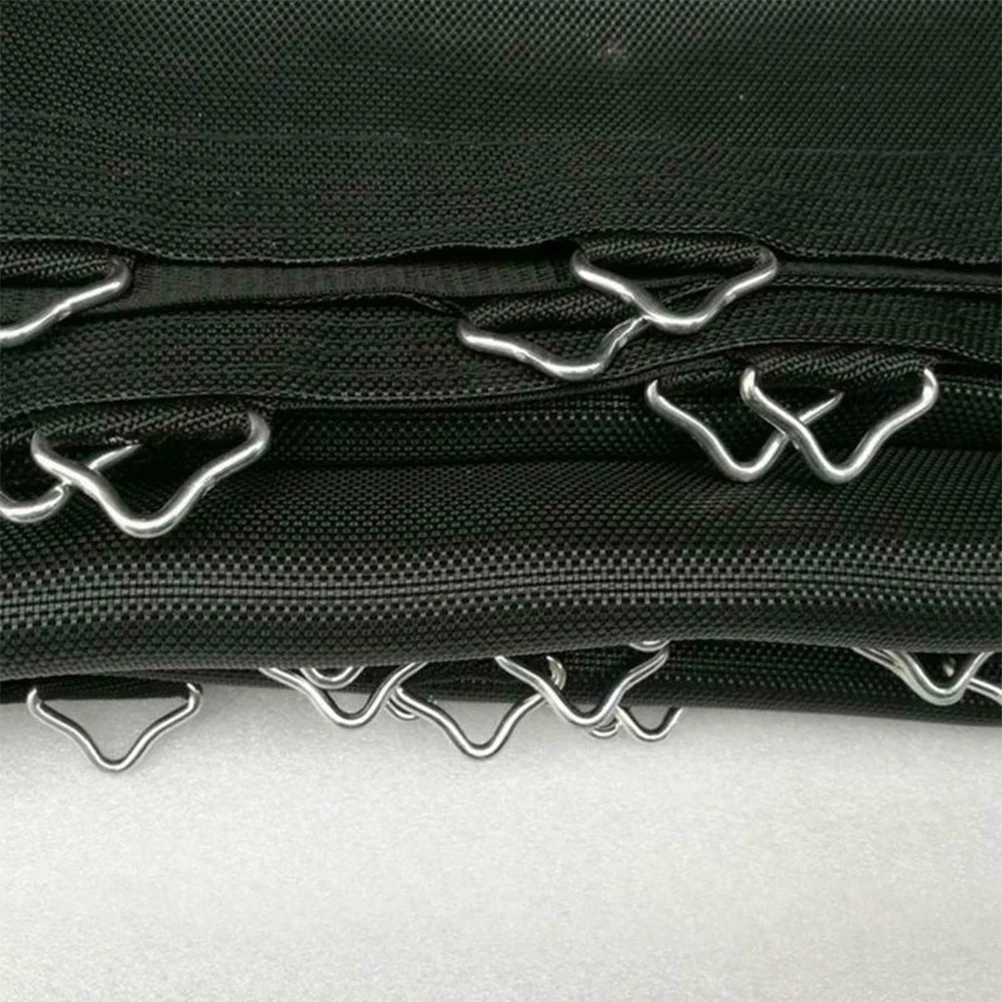

30 Pcs Spring Hooks Trampoline Triangle Rings Replacement Buckles Accessories Kids Durable Practical