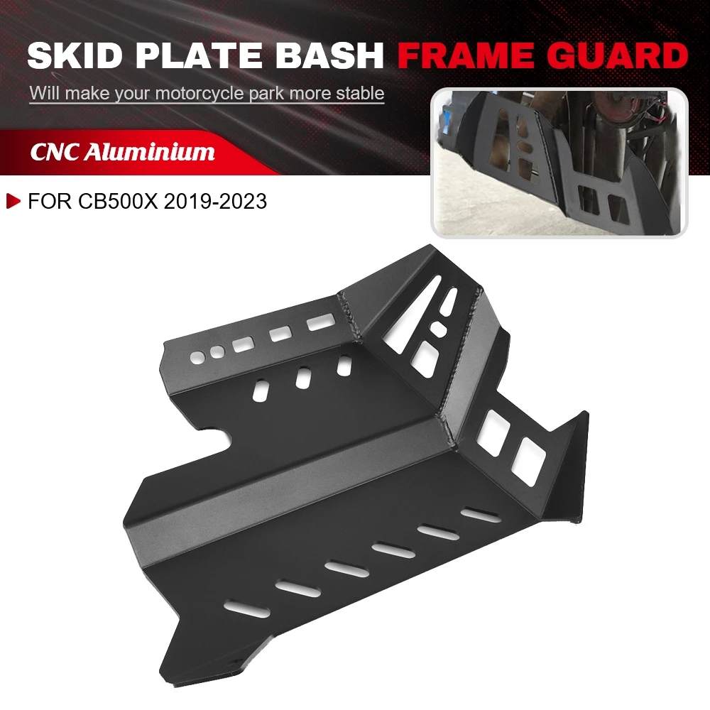 Motorcycle Accessories Engine Protection Cover Chassis Under Guard Skid Plate For HONDA CB500X 2019 2020 2021 2022 2023 CB 500X