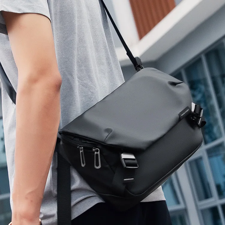 Mark Ryden New Men Shoulder Bags High Capacity Sling bag Men YKK Zipper Water Resistant Short Trip Crossbody Bag Men