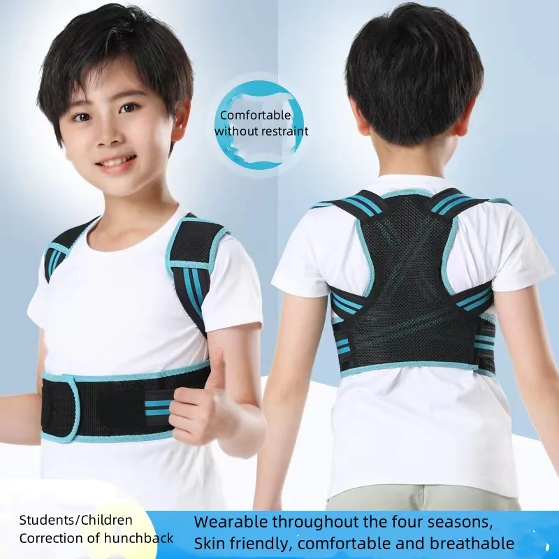 Xuanyujin Korean version of kidsren\'s hunchback corrector posture correction belt for kidsren and students to correct back and teenagers invisible