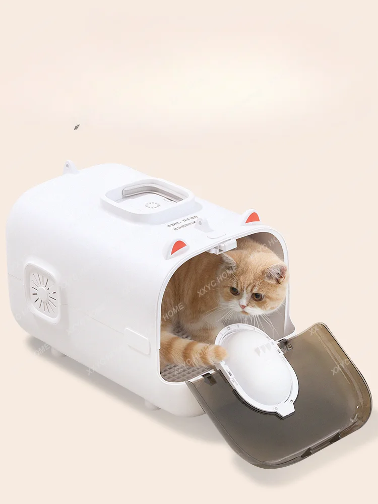 Smart Cat Bag Space Capsule Cat Fresh Air Cage Portable out with Pet Backpack Oversized Portable Flight Case