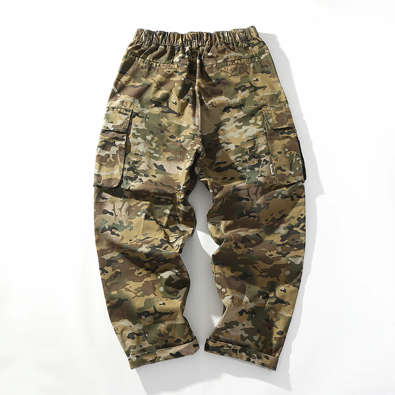 Camouflage Tactical Pants Men Pants Casual Men Outdoors Loose Sports pants Cargo Pants