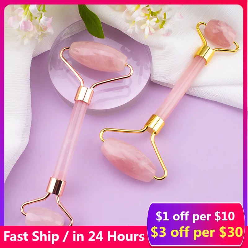 Natural Massager For Face Jade Roller Face Massager Gua Sha Massage Tool Set Gua Sha Scraper Massage For Face Gua Sha