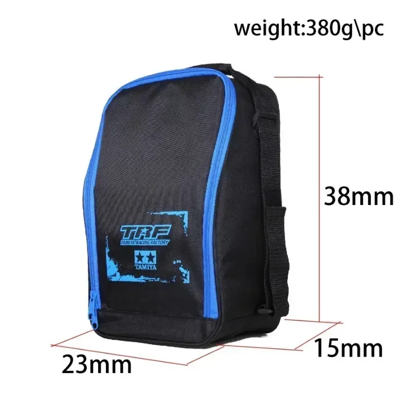Bolsa de mão para armazenamento de controle remoto de carro RC para 1/10 1/8 Crawler TRX-4 TAMIYA 42358 TRF RC modelo bolsa de armazenamento de carro