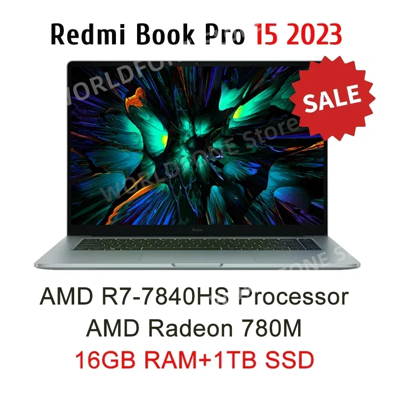 Xiaomi Laptop Redmi Book Pro 15 Ryzen R7-7840HS/R7 6800H 16G RAM