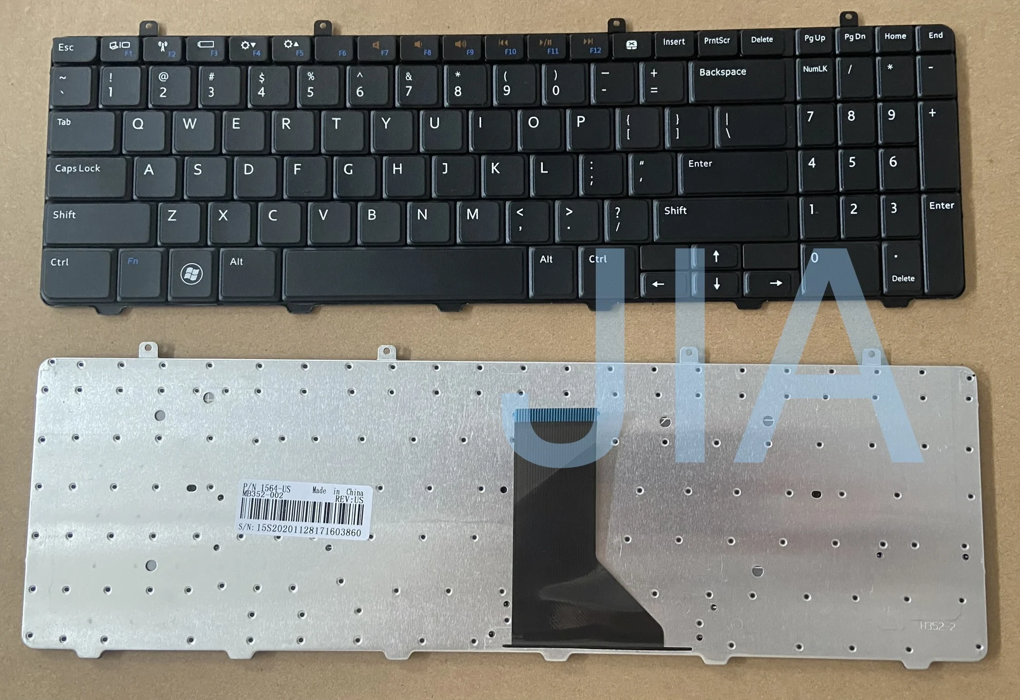 NEW Laptop Rreplacement Keyboard Compatible for Dell Inspiron 1564 I1564 1564D P08F