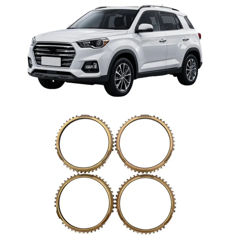 

4PCS Gearbox Synchro Rings For Hyundai Tucson IX35 For KIA Sportage 4339432410, 4339432410FFF Car Accessories