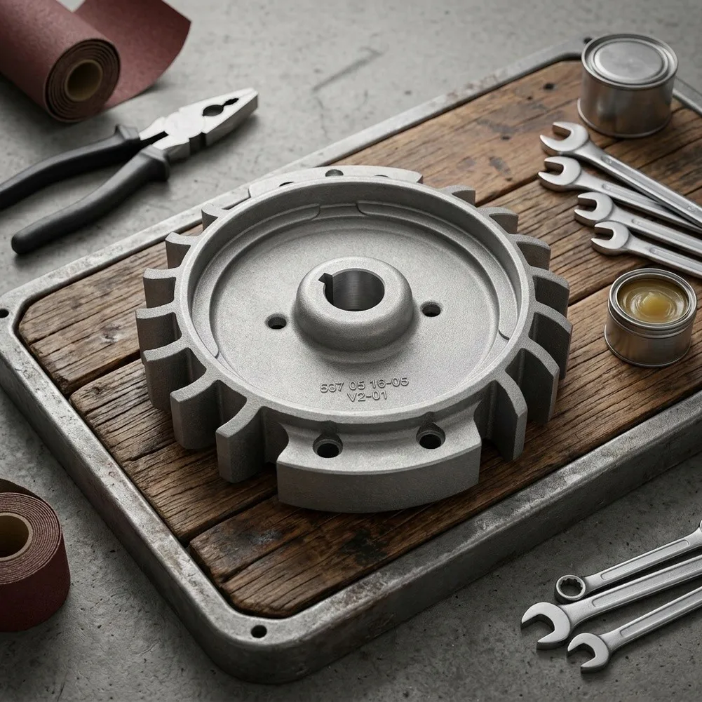 OEM-Style Magnetic Flywheel for 61 268 266 272XP Chainsaws Engineered to Improve Start-Up Consistency and Operational Smoothness