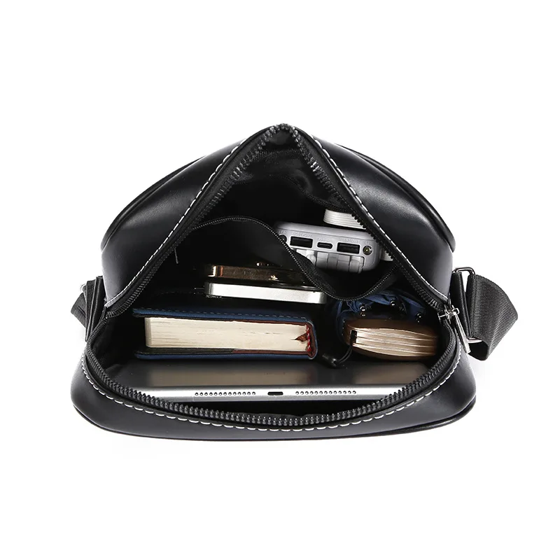 حقيبة كروس للرجال صغيرة متعددة الأقسام كاجوال حقيبة كتف عصرية خفيفة الوزن للسفر #2