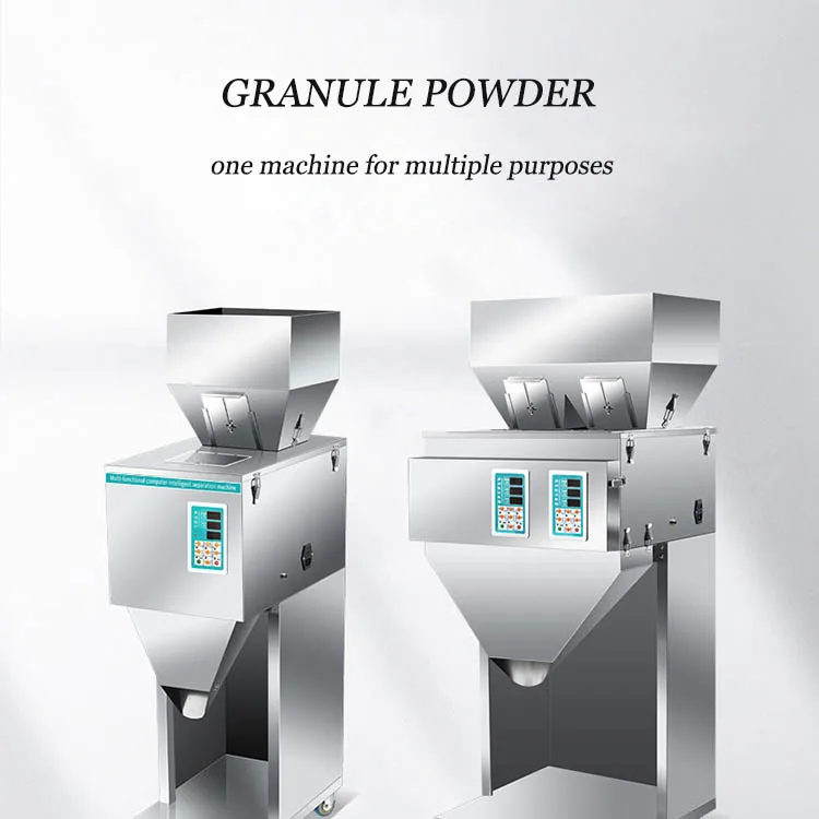Multifunctional Granules Grains Nuts Legumes Powder Dispensing Machines Filling Machines Weighing and Packing Machines