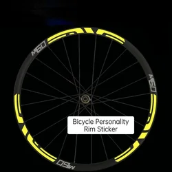 M60 MTB Rim Stickers Road Bike Wheel Set Decals 20
