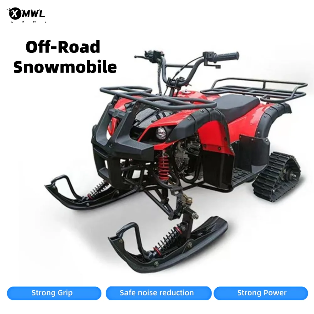 

Outdoor Winter Adult Snowmobile Tracked Vehicles Off-road Snow Motorcycles Electric Ice Skating ATV for Winter Sport and Play