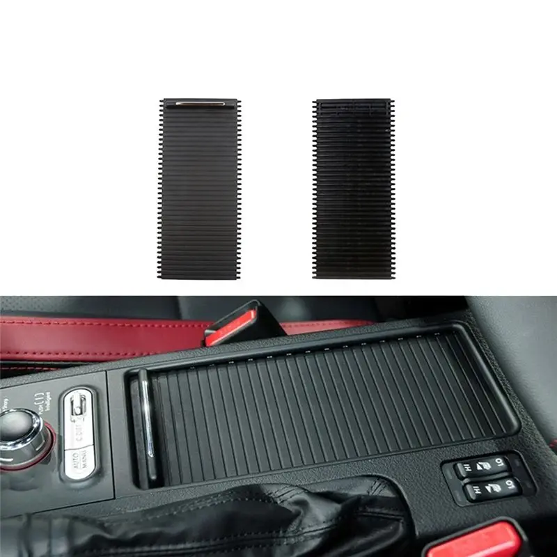 A22E-Car Center Console Cup Holder Cover Slide Roller Blind 66155-AG100JC For Subaru Impreza WRX Sti Outback Legacy 2003-2020 - view 2