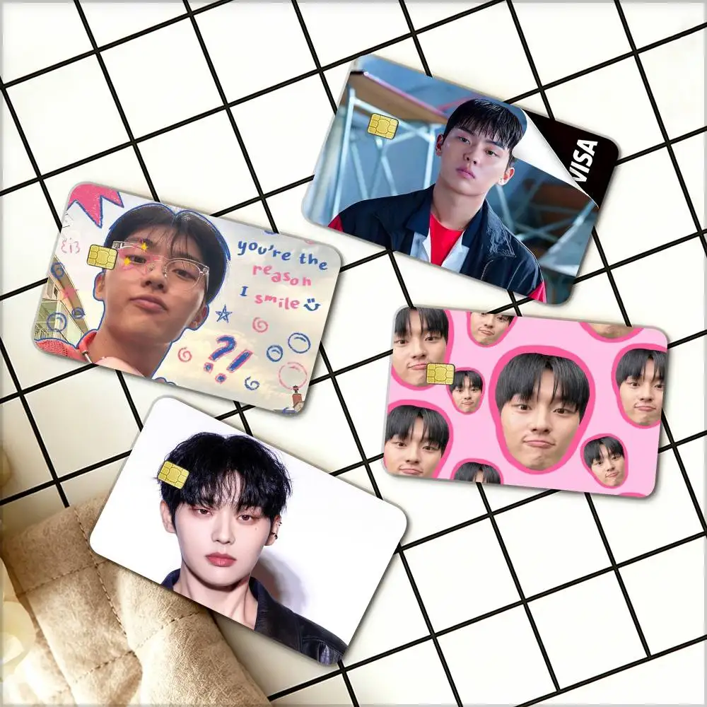 

Choi Hyun-wook Waterproof Film Skin Cover Credit Card Stickers Debit Front Bank Bus Pass