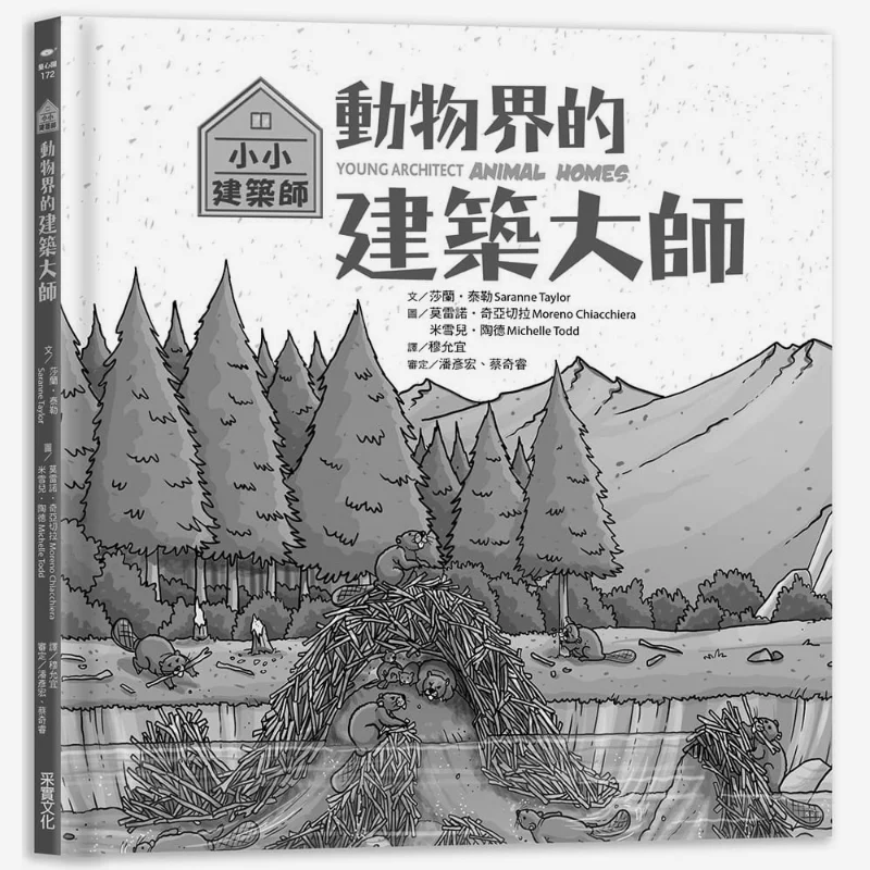 

Маленький архитектор Архитектурный мастер Королевства животных Шарон Тейлор Урожай 9789865072681 Книга