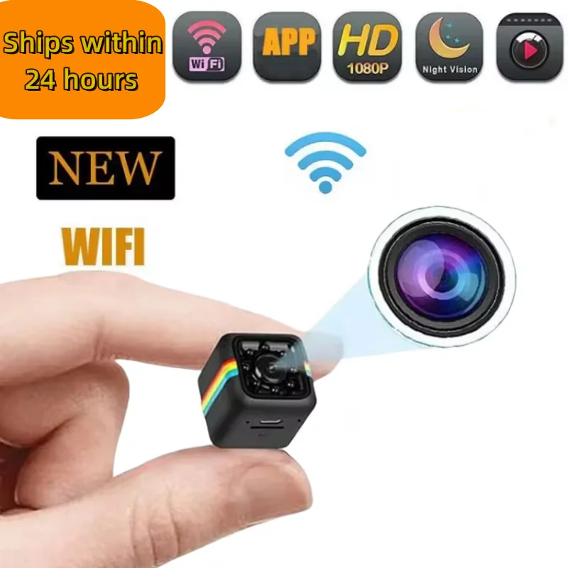 

1080P HD Mini Camera Portable Small Nanny Cam Video Voice Mini DV Recorder Indoor Covert Security Camera For Home Office ﻿New