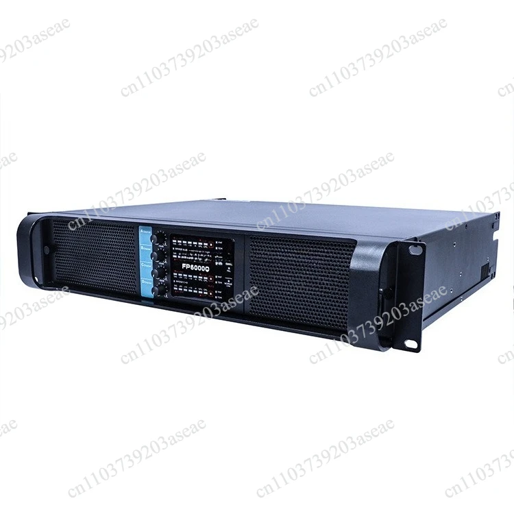 FP-6000Q Digital Power Amplifier 4-Channel 2U Pure Post-Stage High Power 800W Professional Stage Performance Amplifier